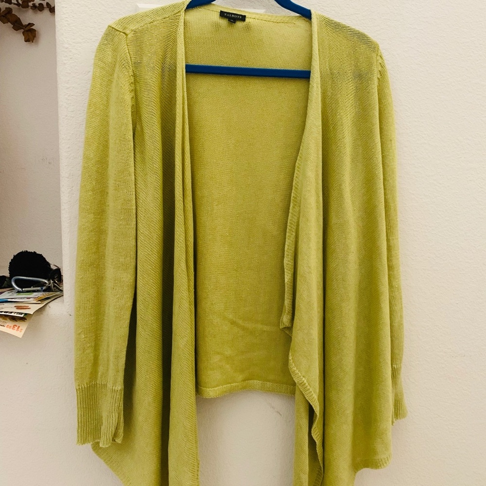 Lime Green Cardigan